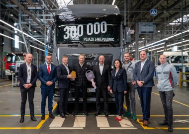 Der 300.000ste MAN Lkw tritt unserer MCG Logistics Flotte bei!